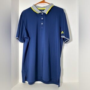 Navy Adidas polo shirt #poloshirt